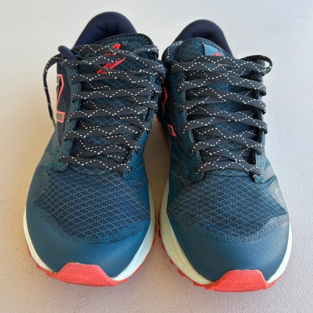 New Balance Women's Navy and Coral Athletic Running Sneakers